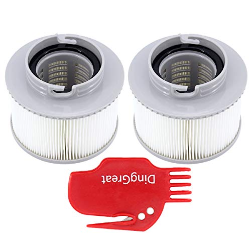 DingGreat 2Pcs Caliente Bañera Cartucho de Filtro, Filtros de Cartucho MSPA FD2089 SPA Spas Partes Tamis de Repuesto Hinchable Piscina Herramienta Universal Redonda