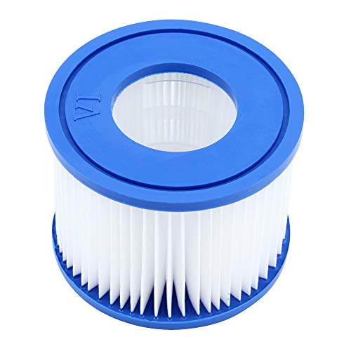 DingGreat Pack de 2 Cartuchos de filtro Bestway VI de repuesto para Lay-Z-Spa Miami, Vegas, Mónaco