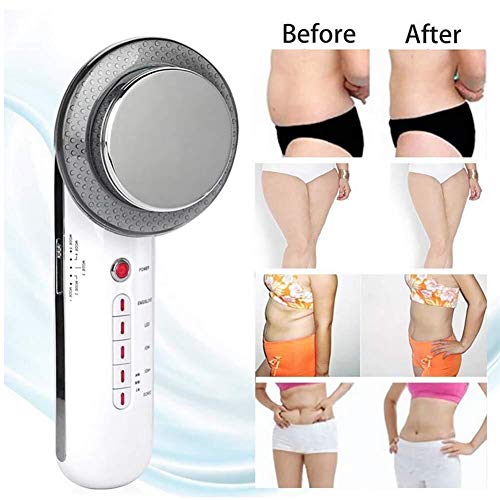 DION Máquina masajeadora Adelgazante 6 en 1 Cavitación Vibración Luminoterapia Máquina de pérdida de Peso Cuidado de la Piel Equipo de Belleza para rejuvenecimiento Estiramiento Facial