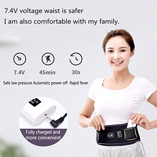 Disco lumbar eléctrico que sobresale Cintura masaje cintura mediana edad Calentamiento, artritis la columna lumbar, distensiones, esguinces, rigidez, alivio del dolor lumbar Dolor abdominal menst