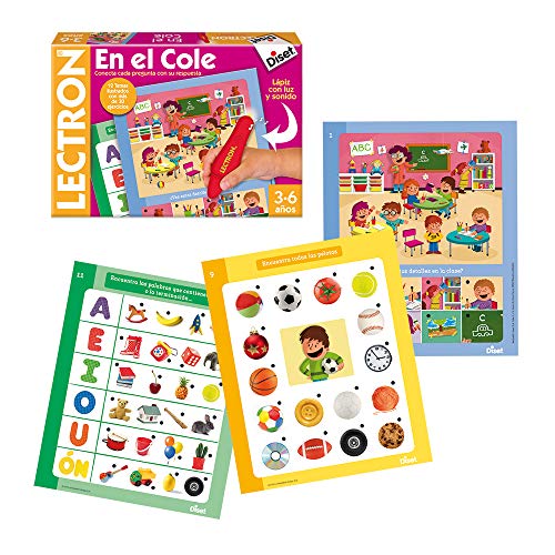Diset-En el cole pregunta-respuesta, juego de mesa (64880) , color/modelo surtido