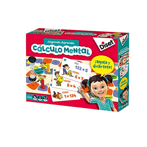 Diset- Juguete educativos Jugando Aprendo Cálculo Mental, (76521)