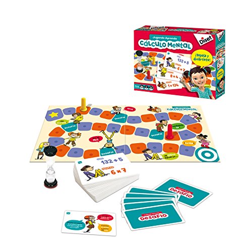 Diset- Juguete educativos Jugando Aprendo Cálculo Mental, (76521)