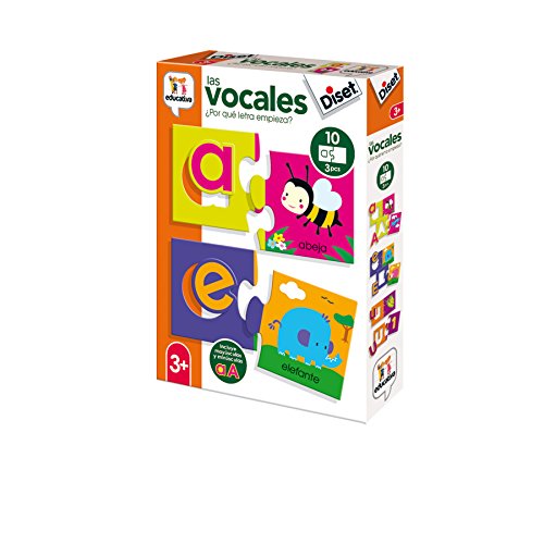 Diset- Juguete educativos Las Vocales (68964)