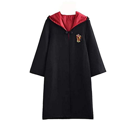 Disfraz de Harry Potter para niño Adulto Unisex Capa Disfraz Cosplay Conjunto Traje Varita mágica Corbata Bufanda Gafas Gafas Marco Sombrero Camisa de roca Carnaval Disfraz Carnaval Halloween 105-271