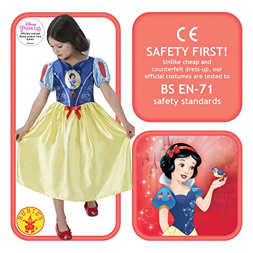 Disfraz infantil oficial de Disney de Blancanieves, de la marca Rubie's