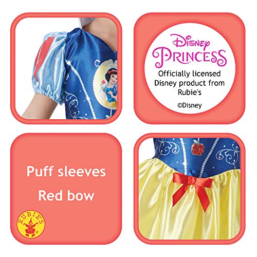 Disfraz infantil oficial de Disney de Blancanieves, de la marca Rubie's