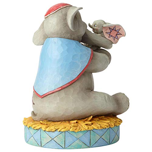 Disney El Amor Incondicional de Una Madre - Dumbo Figurina, Resina, Multicolor, 12.50x16.50x19 cm