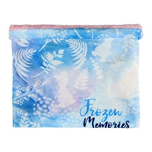 Disney Frozen 2 Set de Bufanda Gorro y Guantes Para Niña Con Princesa Disney Elsa, Accesorios Invierno Set 3 Piezas Braga Cuello Manoplas Gorros Niña, Regalos Frozen Para Niñas Niños