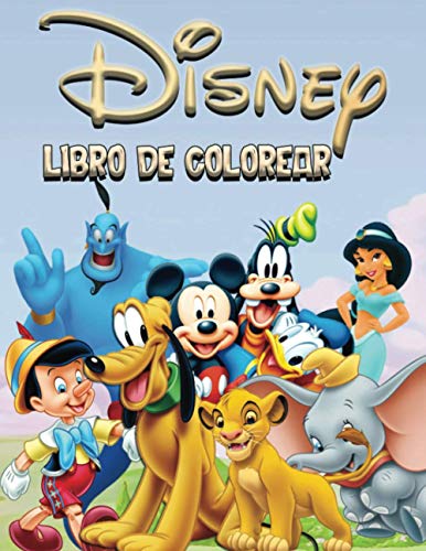 Disney libro de colorear: Libro de 100 actividades para niños y adultos, maravilloso regalo para todos los amantes de las princesas disney, frozen, ... increíbles para ellos durante horas de