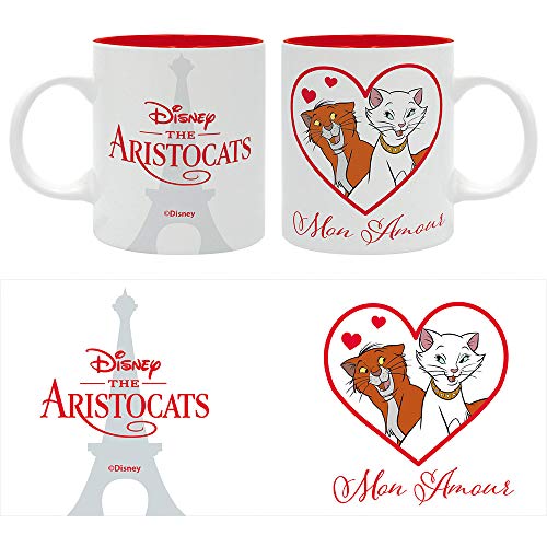 Disney - Los Aristogatos - Taza - 320 ml - Regalo perfecto para amantes y amigos - The Good Gift