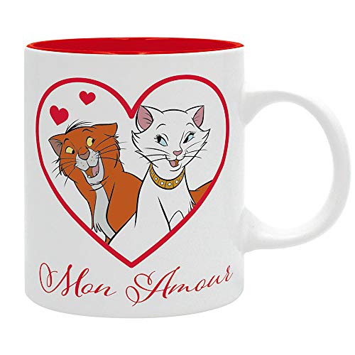 Disney - Los Aristogatos - Taza - 320 ml - Regalo perfecto para amantes y amigos - The Good Gift