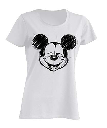 Disney Mickey Mouse Camiseta Mujer M