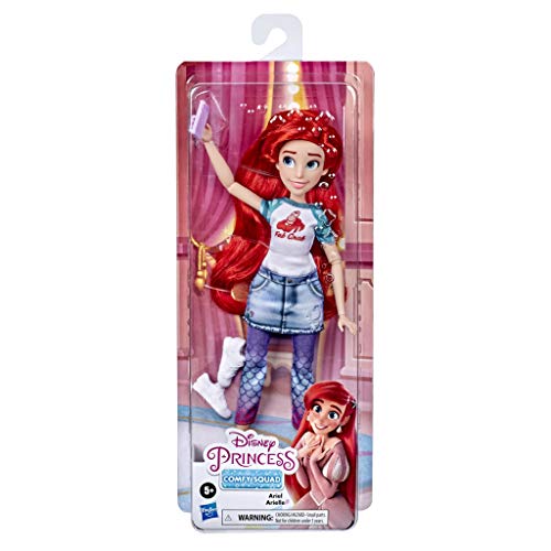 Disney Princess - Comfy Squad Muñeca Ariel (Hasbro, E9160EL2)