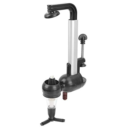 Dispensador de licor de carrito giratorio profesional Vertedor de vino de una cabeza con clip para brandy Tequila Ron Regalos relacionados con el alcohol para papá