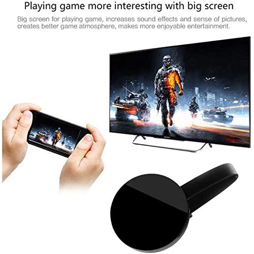Display dongle WiFi HDMI 1080P Receptor de Pantalla inalámbrico Compatible con Miracast Airplay DLNA Compatible Chrome Android / iOS / teléfono móvil / PC / TV / Monitor / proyector