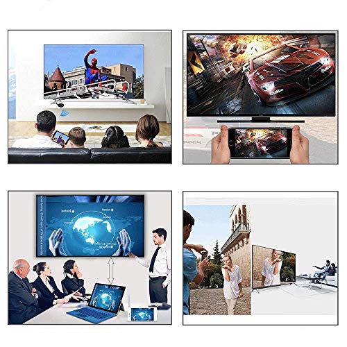 Display dongle WiFi HDMI 1080P Receptor de Pantalla inalámbrico Compatible con Miracast Airplay DLNA Compatible Chrome Android / iOS / teléfono móvil / PC / TV / Monitor / proyector