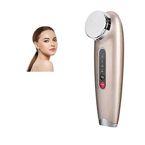 Dispositivo de Limpieza Facial Con Iones , Portátil Masajeador Facial Para Rejuvenecimiento de La Piel, Dispositivo Cosmético Antiarrugas, Piel y Poros Retráctiles