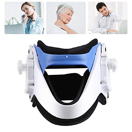 Dispositivo de tracción del Cuello, Aparato Cervical Soporte para el Cuello, Alivio del Dolor, Relajación del Cuello, Prevenir el Dolor de Cuello, Dolor de la Columna Vertebral