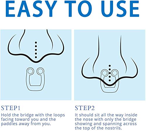 Dispositivos Antirronquidos, 3 PCS Anti Ronquidos Soluciones de Silicona Clip Magnético Antirronquidos, Dejar de Roncar Cómodo y Profesional Ayuda para Dormir Aliviar Ronquidos para Hombres Mujeres