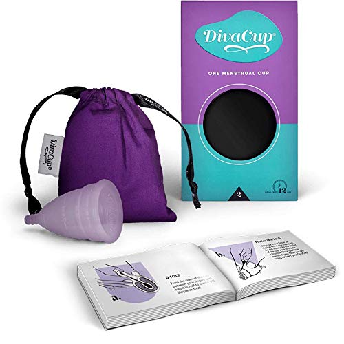 DivaCup Copa Menstrual, Para Las Mayores De 30 Años O Con Flujo Menstrual Abundante, Modelo 2