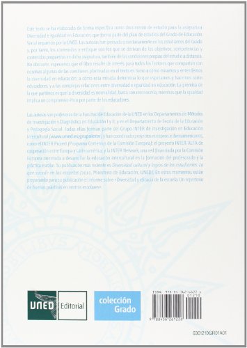 Diversidad E Igualdad En Educación (GRADO)