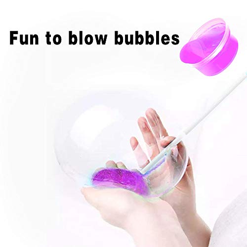 DIY Slime Kit, Slime DIY Toy para niños con 12 colores de barro de arcilla de cristal, 8 mini tazones de helado, 9 moldes de frutas, no tóxico Crystal Mud Plasticine Kids Toy