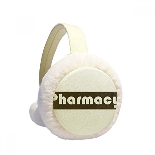 DIYthinker Orejeras niñas de invierno orejeras 11.5 cm de diámetro, 3.8 cm de espesor Color crema claro