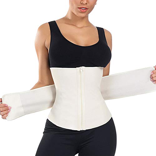 DKzyy Cintura Trimmer Pérdida de Peso Adelgazamiento y cinturón de Sudor Tonificación de Abdominales con Espalda Baja y Soporte Lumbar para Hombres y Mujeres,XXXL
