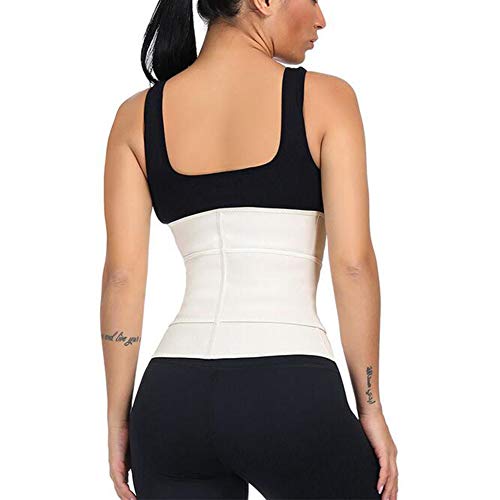 DKzyy Cintura Trimmer Pérdida de Peso Adelgazamiento y cinturón de Sudor Tonificación de Abdominales con Espalda Baja y Soporte Lumbar para Hombres y Mujeres,XL