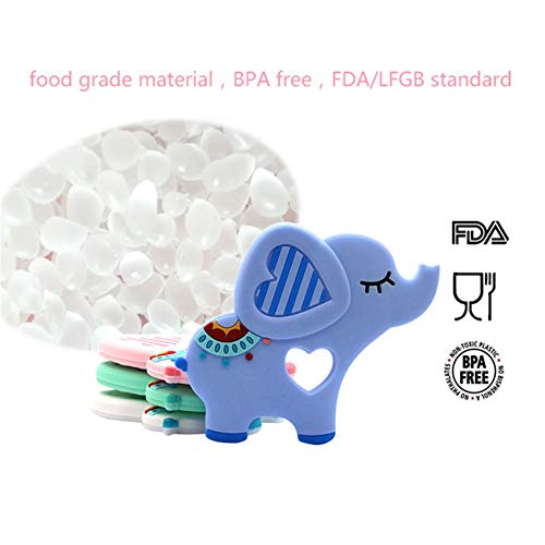 DNNAL Juguetes para bebés, Juguetes mordedores masticables para bebés adecuados para bebés, niños y niñas de 0 a 18 Meses (5 Piezas)