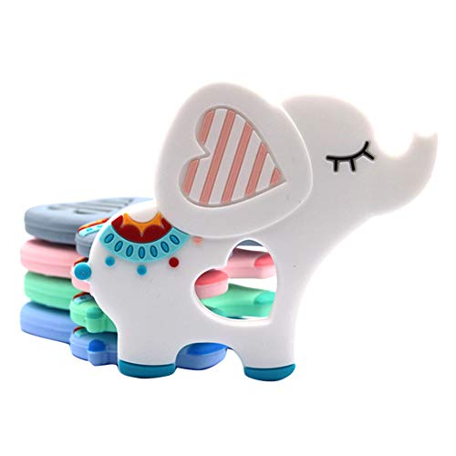 DNNAL Juguetes para bebés, Juguetes mordedores masticables para bebés adecuados para bebés, niños y niñas de 0 a 18 Meses (5 Piezas)