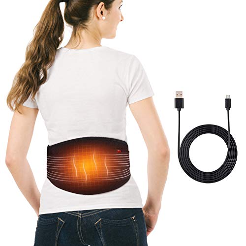 DOACT Térmica de Cinturón con Espalda Terapia de Calefacción Eléctrico, Cojín para Artritis en la Zona de la Espalda, Abdominal, Dolor, de la Terapia de Calor Wrap, para Hombres y Mujeres