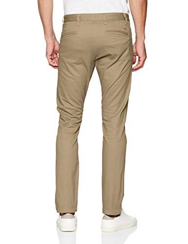dockers Alpha Original Skinny-Lite Pantalones, Marrón (New British Khaki), 32W / 30L para Hombre