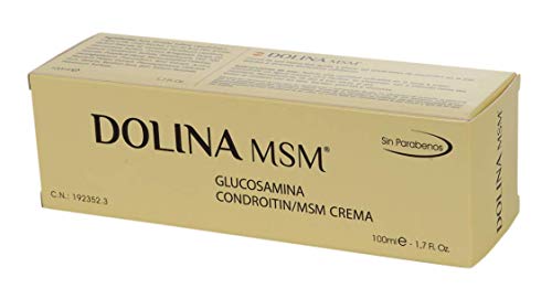 DOLINA MSM 100 ml alivia dolores articulares y musculares, como artrosis y tendinitis.