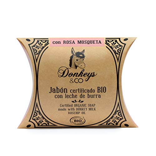 Donkeys-Jabón Rosa Mosqueta 100gr