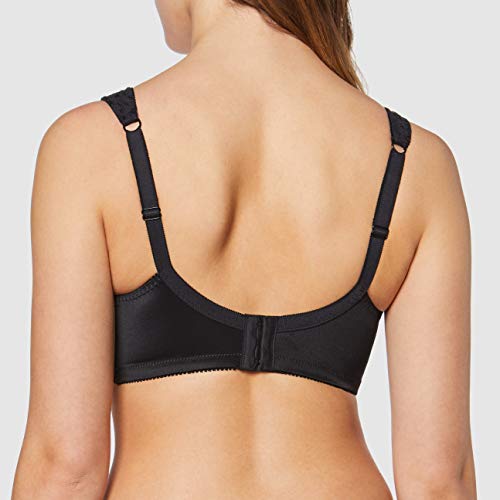 Dorina Yvonne Soutien-Gorge Maintien Sujetador sin Aros, Negro (Black V00), 95B para Mujer