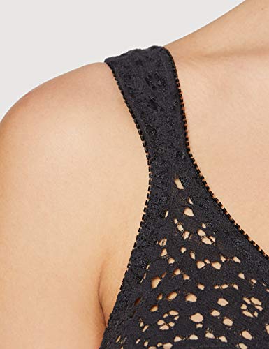 Dorina Yvonne Soutien-Gorge Maintien Sujetador sin Aros, Negro (Black V00), 95B para Mujer