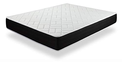 DORMIDEO - Colchón Viscoelástico Elixir - Reversible (Invierno/Verano), Antibacterias, 80x180cm