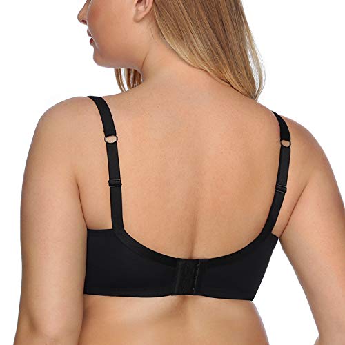DotVol - Sujetador Premamá para Mujer Enfermería de la Maternidad de Lactancia Copa Completa Copa con Anillo Acero y Correa Desmontable