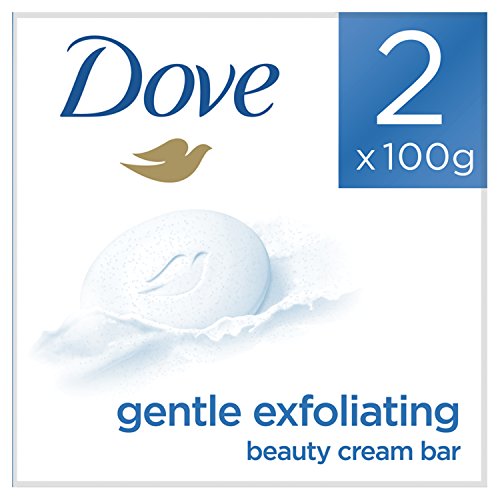 Dove Beauty Exfoliante Cream Bar 2 x 100 g - Paquete de 24