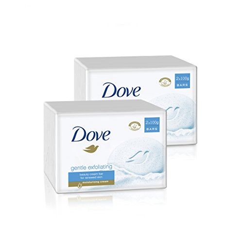 Dove Beauty Exfoliante Cream Bar 2 x 100 g - Paquete de 24