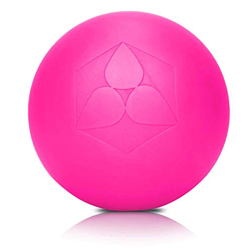 #DoYourFitness Bola de Lacrosse »Lio« (6 cm de diámetro), masajear los Puntos gatillo (Rodillo para fascias): Rosa