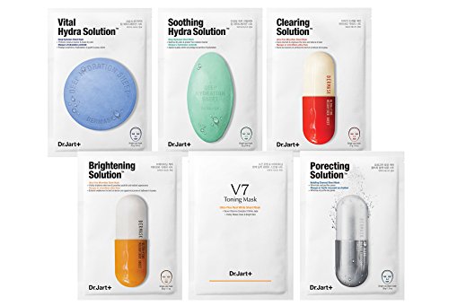 Dr. Jart Hoja de máscara máscara Set 6 PC mezcladas