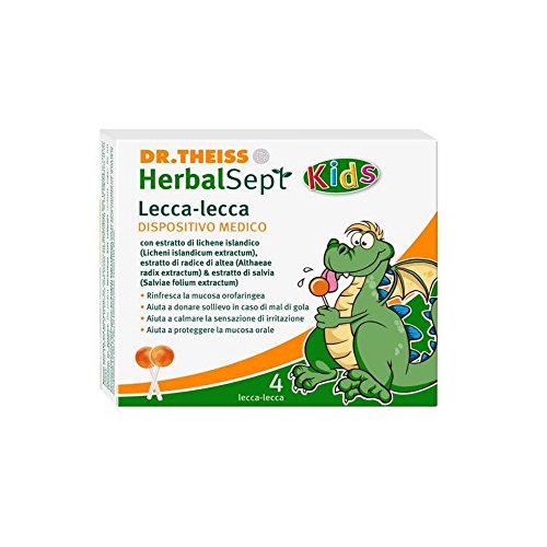 DR THEISS HERBALSEPT KIDS POLO (por la irritación y el dolor de garganta de los niños)