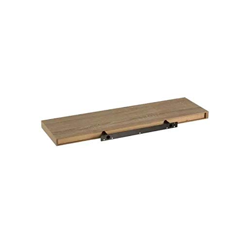 Dream Hogar Estante Pared Madera MDF MAX 10kg 60x23,5x3,8 cm (Roble)