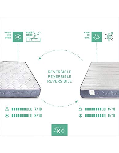 Dreaming Kamahaus | Colchón Extreme Comfort | 135x180cm| con Visco Air Pro | Altura ±23cm