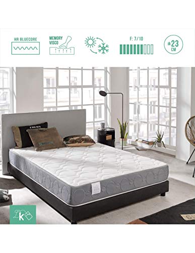Dreaming Kamahaus | Colchón Extreme Comfort | 135x180cm| con Visco Air Pro | Altura ±23cm