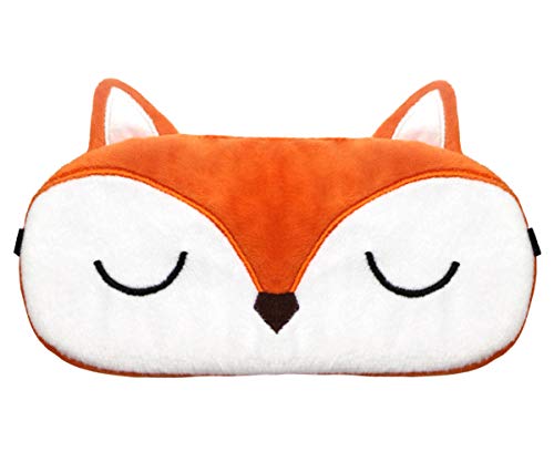 dressfan Linda 3D Máscara de Ojos Animal para Dormir Viajar Mascarilla Transpirable de Sueño Sombra de Mascara de Dormir Niño Mujer Adulta Ntifaz para Dormir