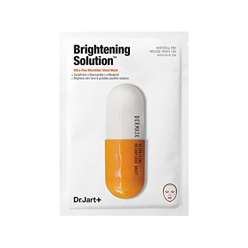 Dr.Jart+ Dermask Brightening Solution Ultra-Fine Microfiber Sheet Mask 30g/ 1.0oz X 5ea by Dr. Jart
